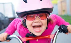Child Riding Bike